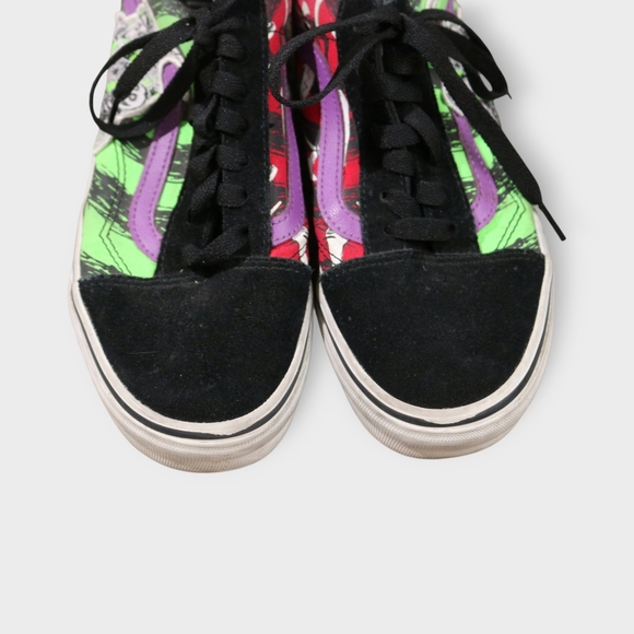 Vans off the Wall Tim Burton Nightmare Before Christmas womens size 7 mens 5.5 - Picture 4 of 8